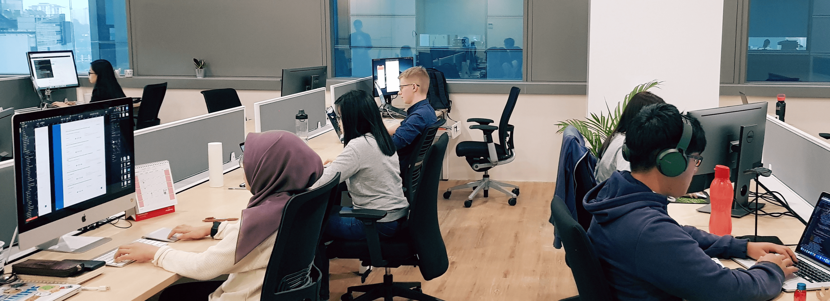 A snapshot of Snappymob's office