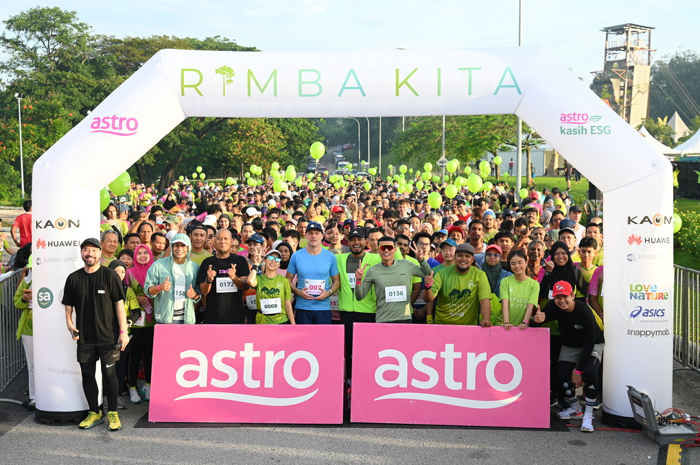 Snappymob Joins Astro’s Rimba Kita Run To Support a Greener Future